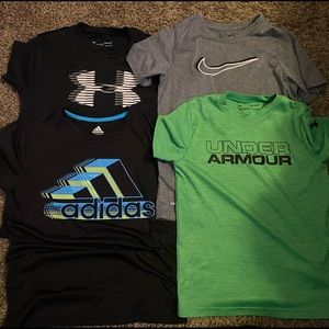 Boys Drifit shirt bundle. Size medium